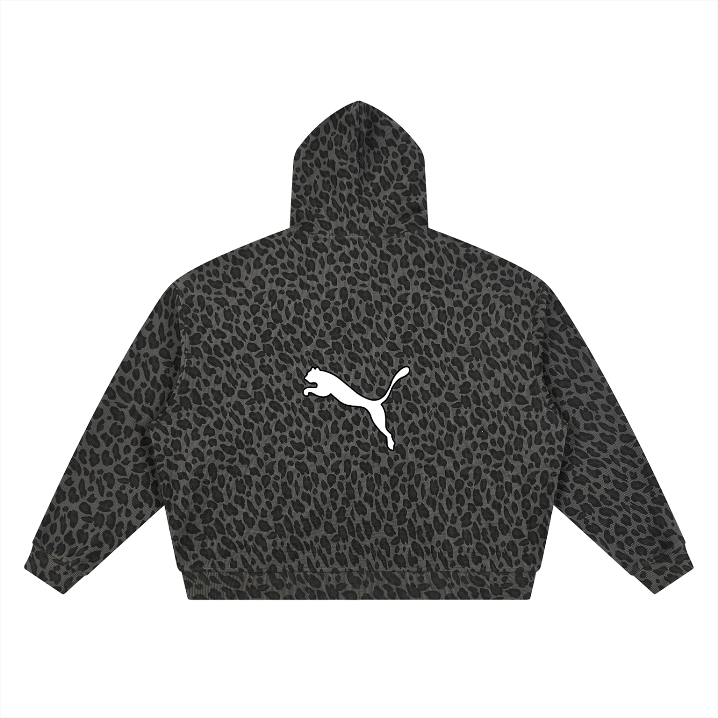 PUMA x SPLURGE Leopard Print Zip Hoodie