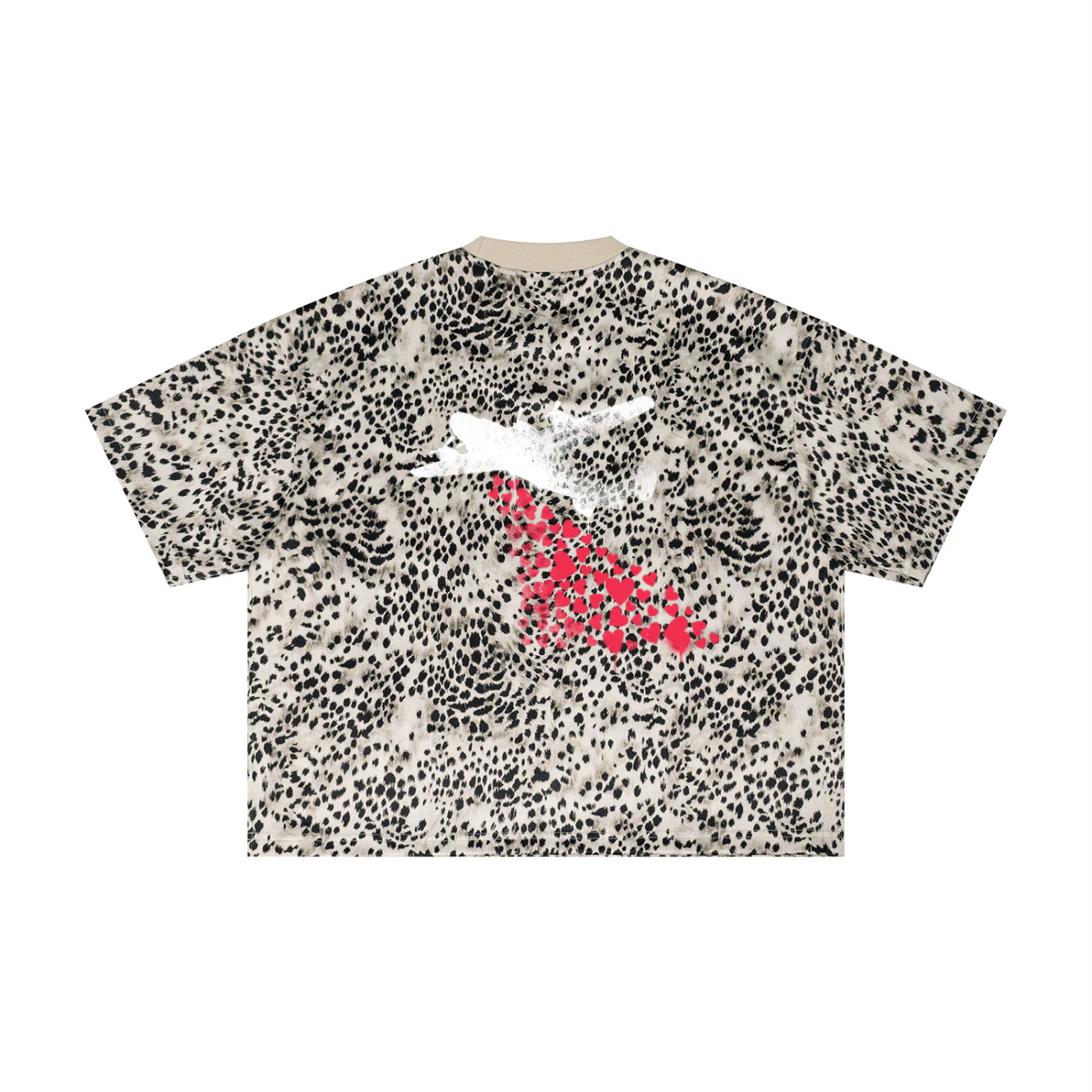 LostLove x SPLURGE Leopard Print T-shirt