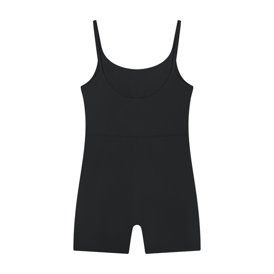 SPLURGE U-Neck CLOCKED Yoga Romper