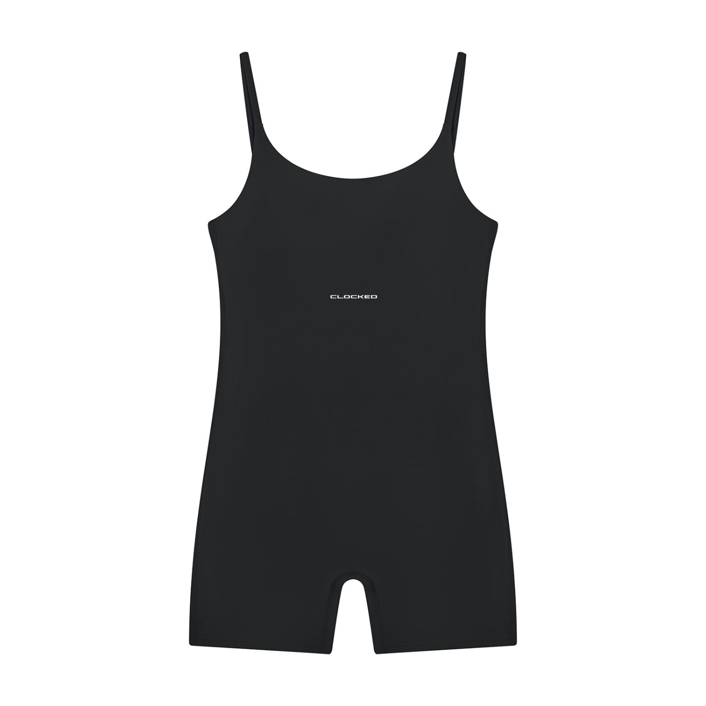 SPLURGE U-Neck CLOCKED Yoga Romper