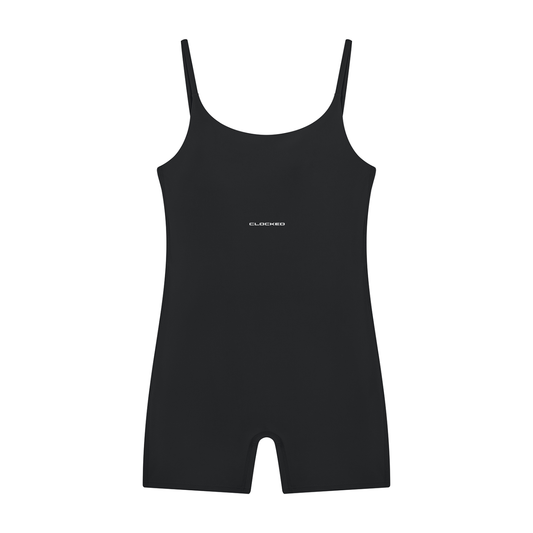 SPLURGE U-Neck CLOCKED Yoga Romper